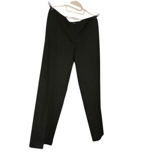 Liz Claiborne Sloane Straight Leg Pants Black Size 12